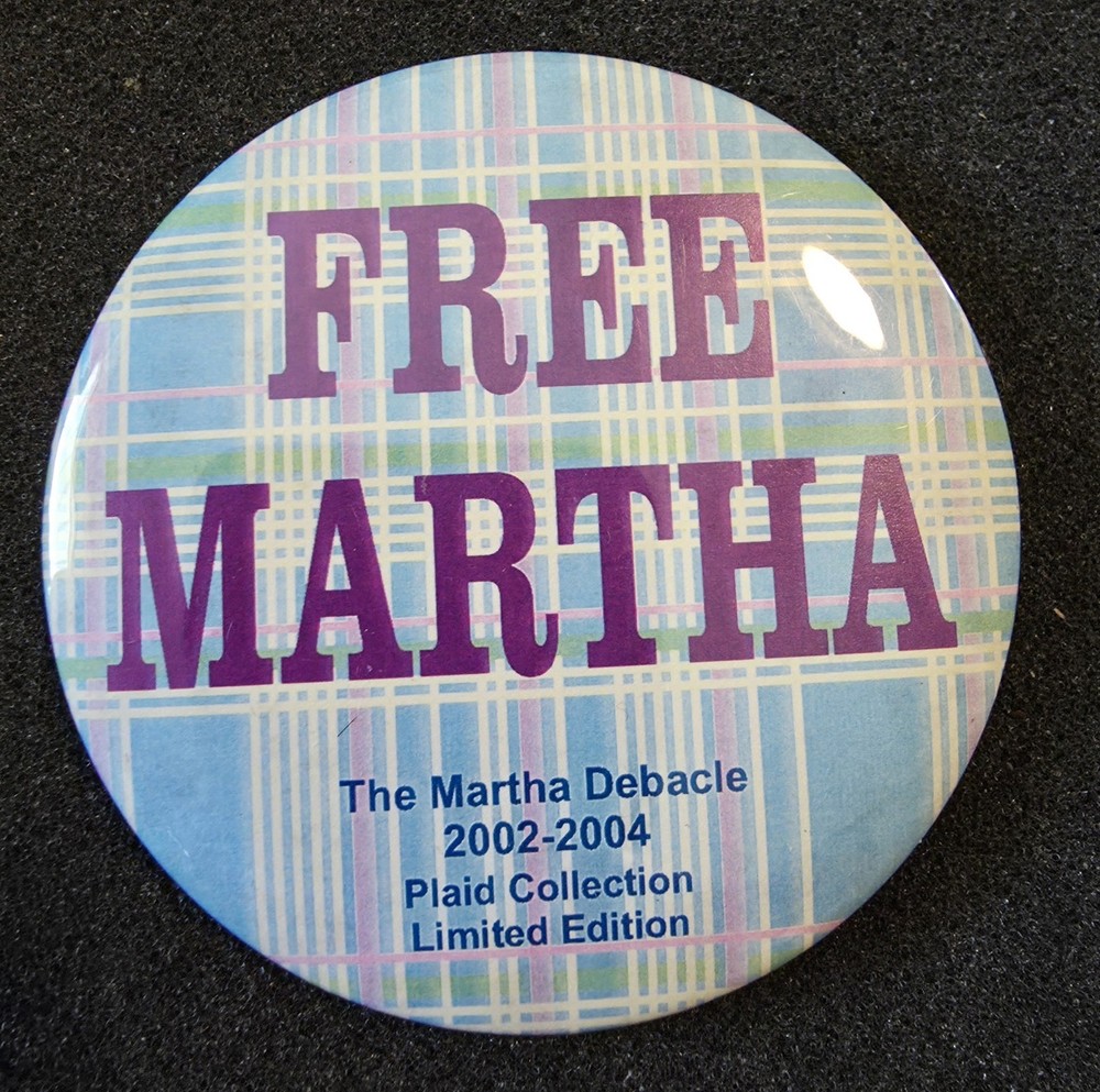Free Martha Button Martha Stewart Baby Blue Plaid 3