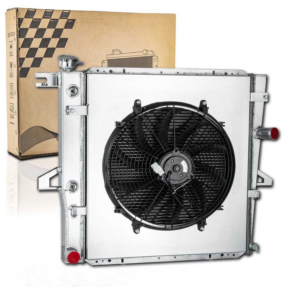 1998-2011 Ford Ranger Explorer Mercury 4.0L AT 3-Row Radiator Shroud Fan