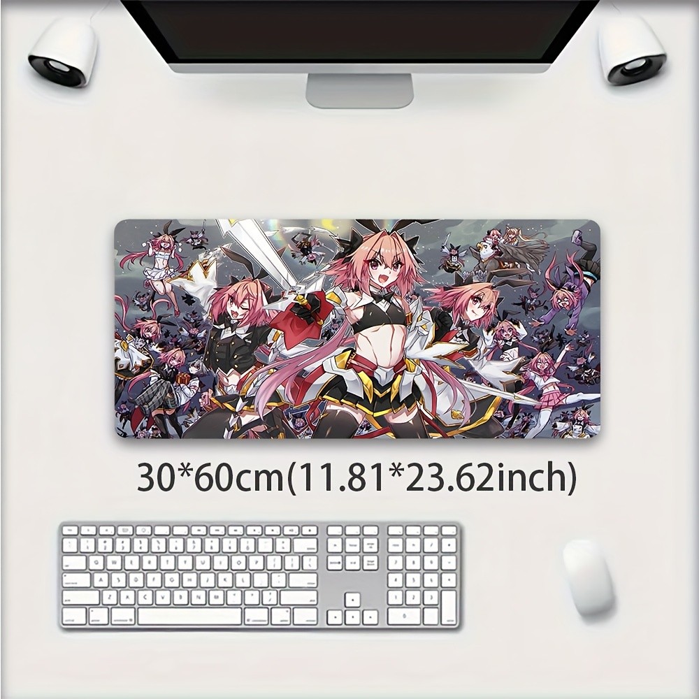 40*90cm1pc Extra Large Anime Gaming Desk Mat with FateApocrypha Astolfo Characte