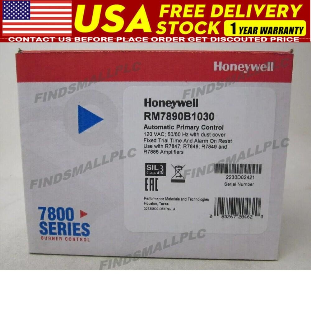 1pc Honeywell RM7890 B 1030 Burner Control RM7890B1030 NEW Free Shipping