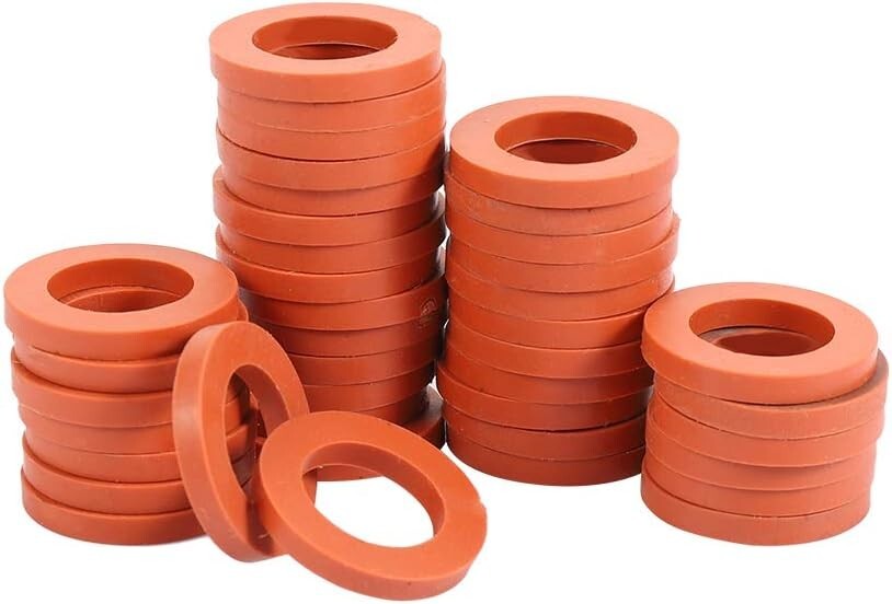 40 Pack Garden Water Hose Washers Rubber Gaskets O Ring Connection Heavy Duty