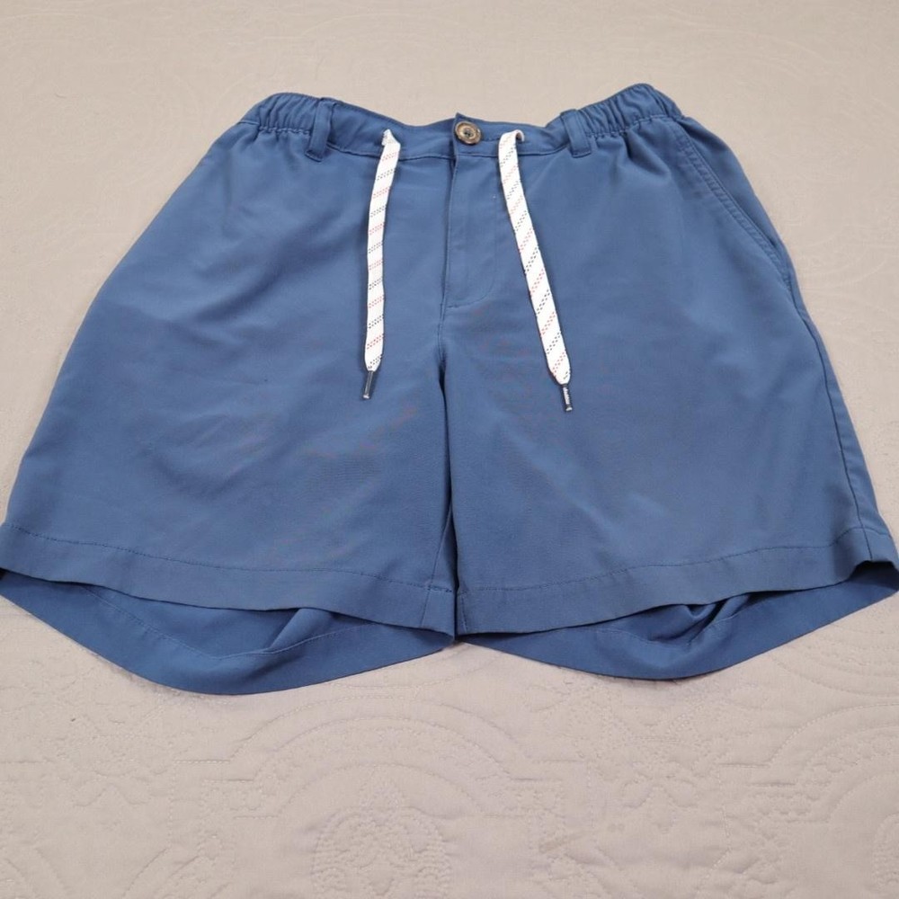 Chubbies Shorts Mens Medium Blue Athletic Stretch 6 Inseam Drawstring Casual