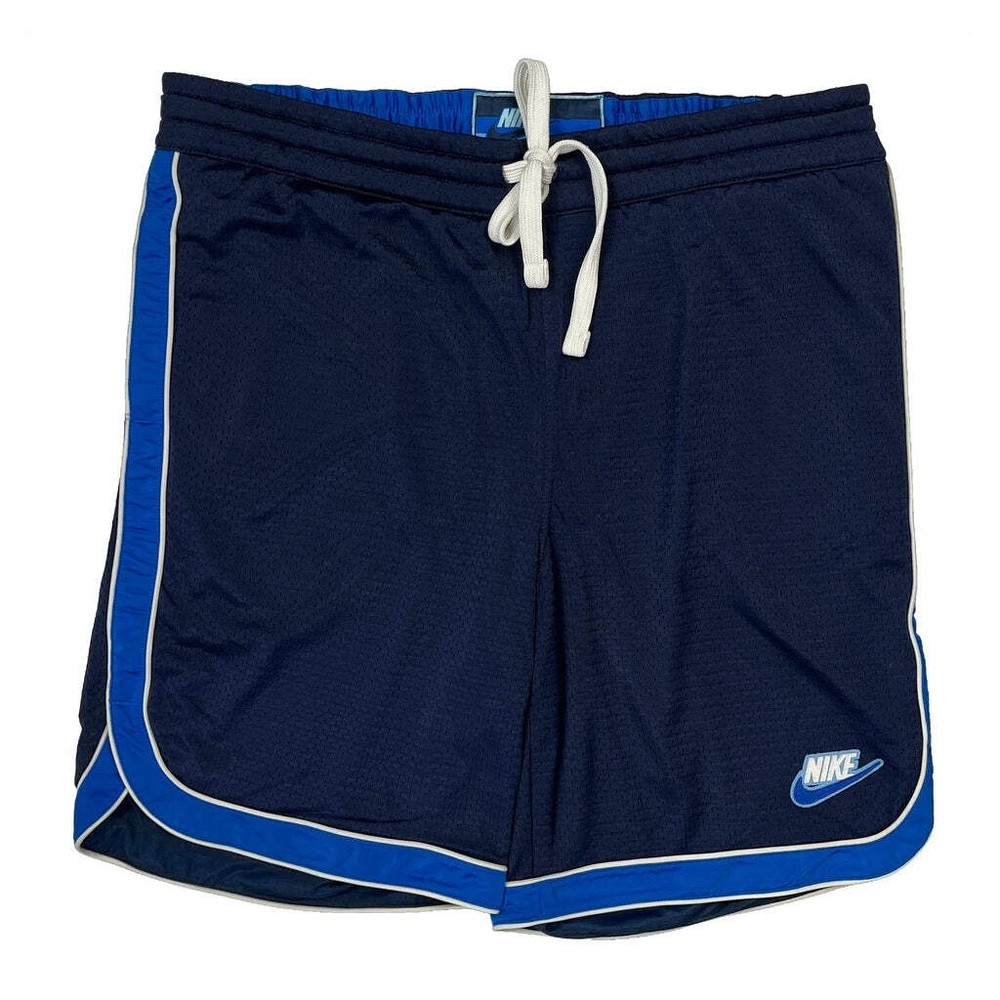 Nike Sport Shorts - Large Navy Polyester