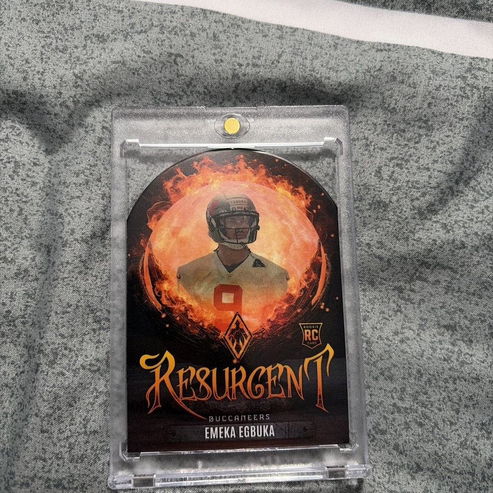 2025 PHOENIX RESURGENT EMEKA EGBUKA RC ROOKIE CASE HIT