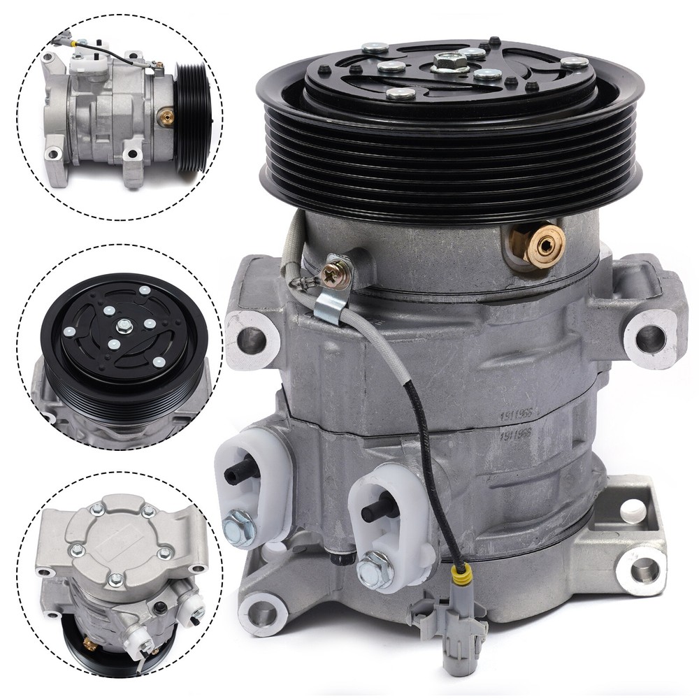 A/C Compressor w/Clutch 4472608020 For 2004-2015 Toyota Hilux 2.5L 2.7L 3.0L