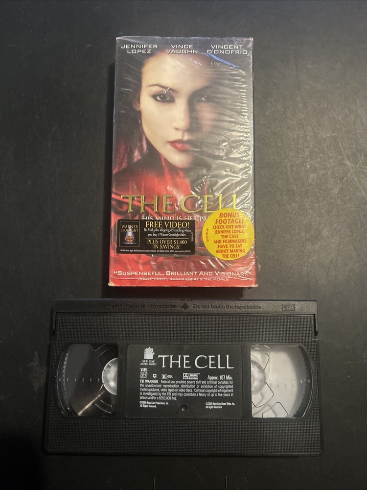 The Cell (VHS, 2001)