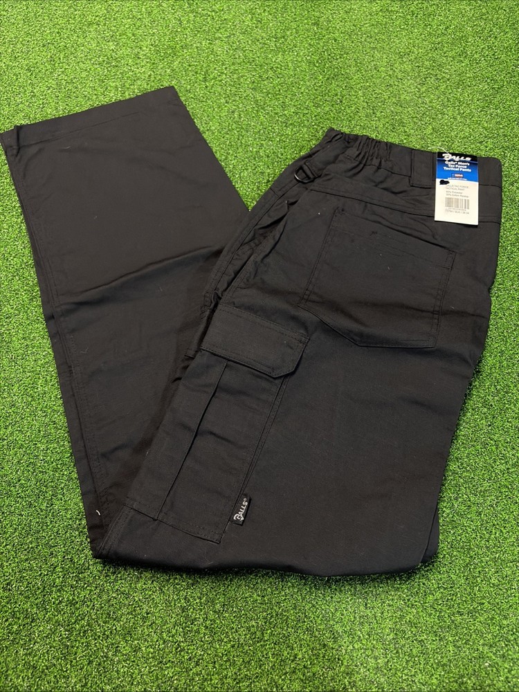 NWT MENS 38x34 GALLS PRO TAC FORCE RIPSTOP TACTICAL CARGO PANTS TR2597 BLACK