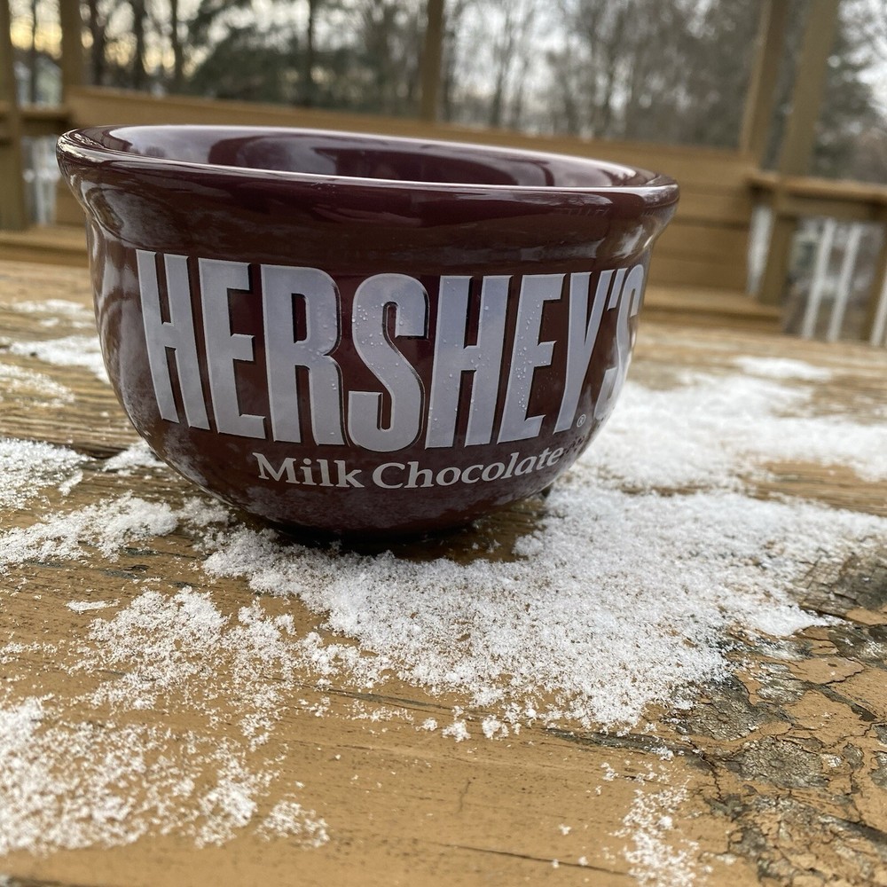 Hershey's Milk Chocolate Bar Inside, Ice Cream Cereal Soup Bowl