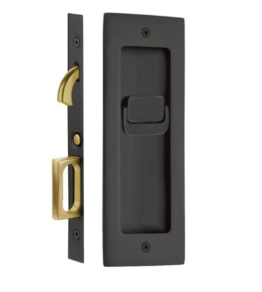 Emtek Flat Black Pocket 2115US19138 2115US19138