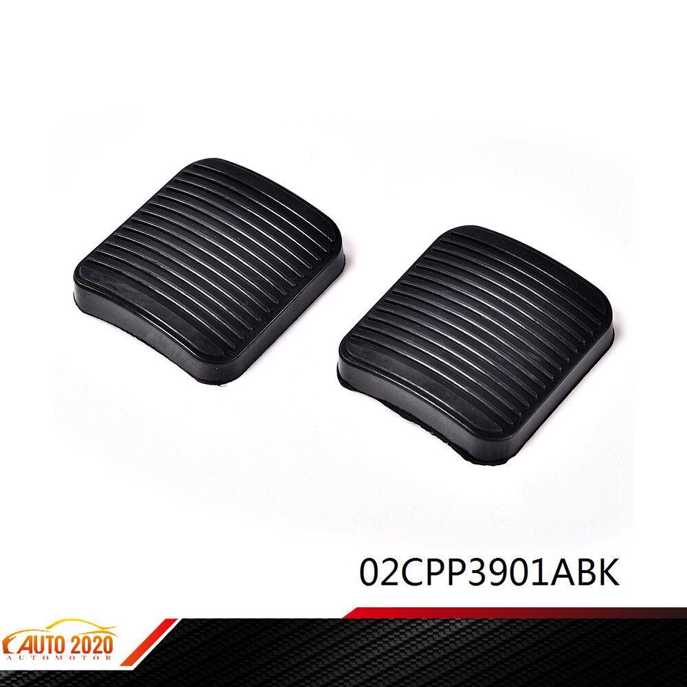 Fit For Jeep Wrangler YJ TJ Cherokee XJ-Blac 2Pcs Brake And Clutch Pedal Pad Kit