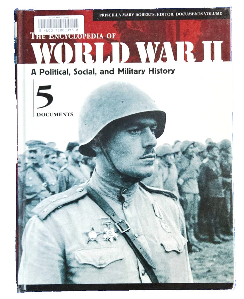 The Encyclopedia Of World War II Book #5 (Hardcover Book) Military History