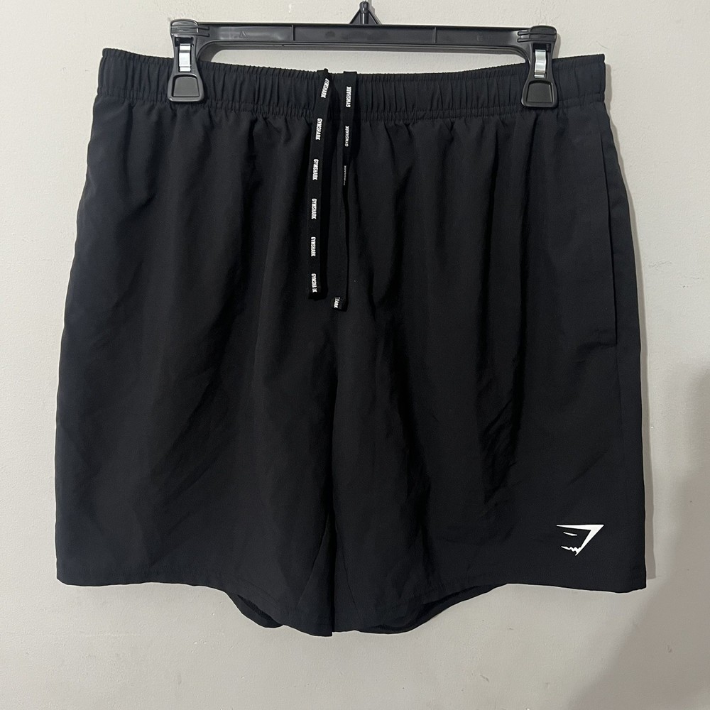 Gymshark Shorts Womens Black Run Jog Stretch Lightweight Outdoor XL NEW