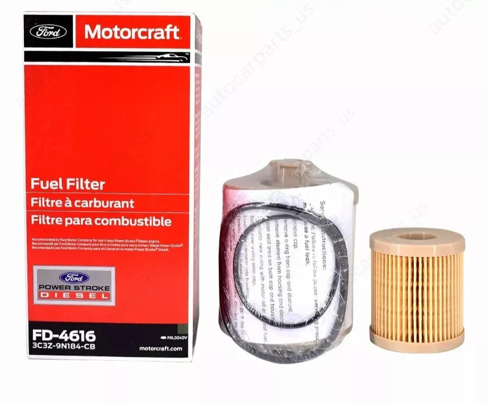 OEM Motorcraft FD-4616 Oil Fuel Filter for 03-07 Ford 6.0L Powerstroke Diesel