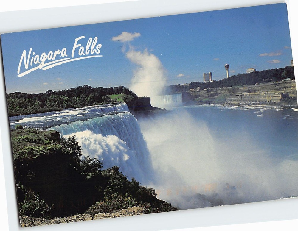 Postcard Prospect Point, Niagara Falls & Horseshoe Falls Niagara Falls