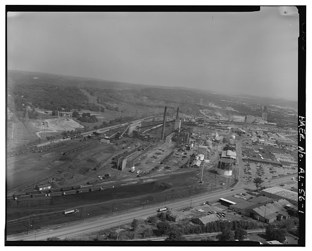 Birmingham Alabama Sloss Sheffield Steel & Iron Co 1900s Industrial District