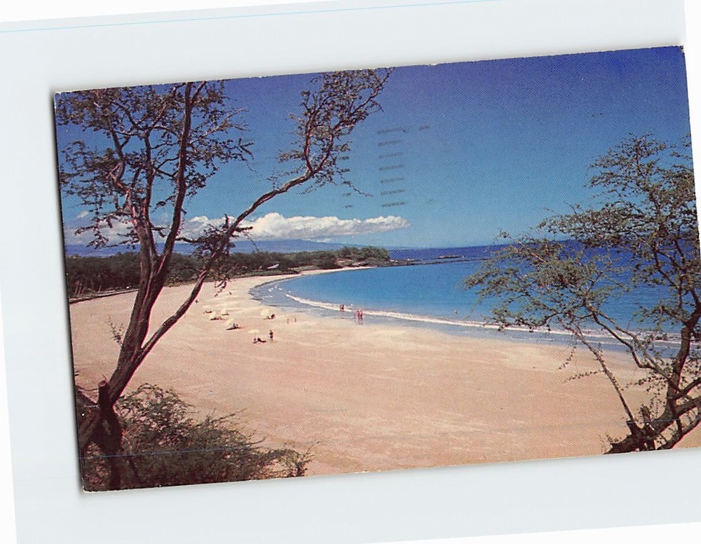 Postcard Mauna Kea Beach Hawaii USA