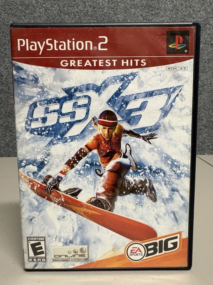 SSX 3 -Sony PlayStation 2 PS2- CIB Complete Tested Case Damage