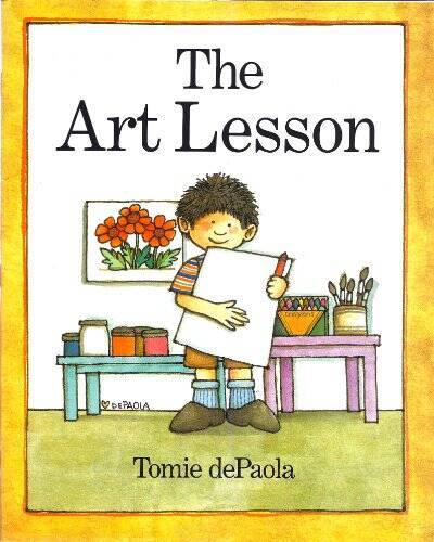 The Art Lesson - Paperback By Tomie dePaola - VERY GOOD