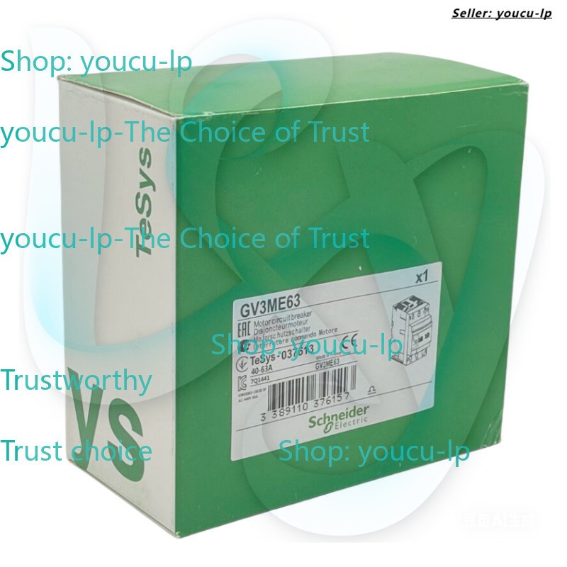 1 PC Schneider Electric GV3ME63 40-63A Motorschutzschalter Schutzschalter