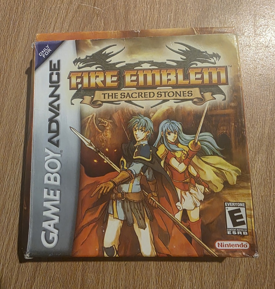 Fire Emblem Sacred Stones Box only. Please Read Description.