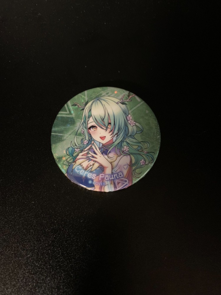 Ceres Fauna Button Badge Hololive English 1st Concert Connect The World