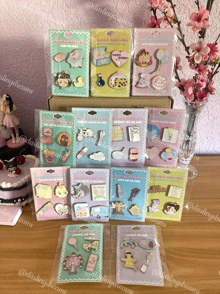 ♡Custom Melanie Martinez Crybaby Series Pin Pack Bundle♡