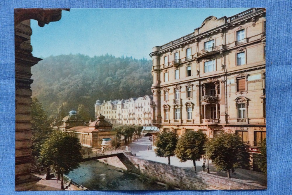Grand Hotel Moskava - Karlovy Vary - Czech Republic - Continental Postcard