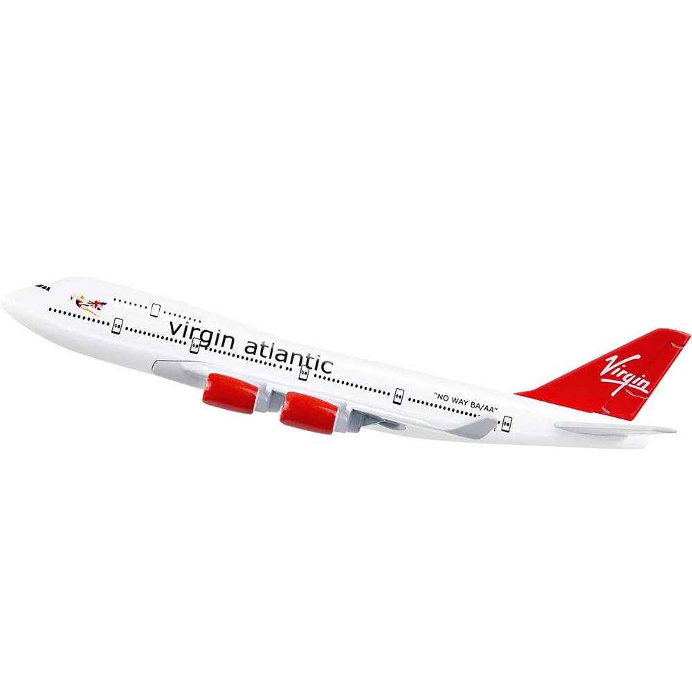 Airplane Model Diecast Planes 16cm Virgin Atlantic B747 Model 1:400 Alloy Plane