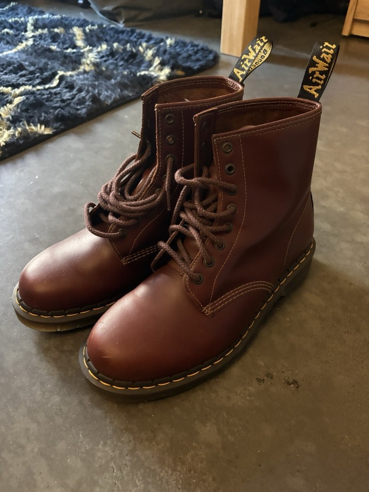 Dr. Martens 1460 Men’s Abruzzo Leather Lace Up Boots-image
