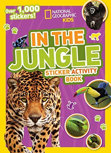 National Geographic Kids Jungle Sticker Activity Book