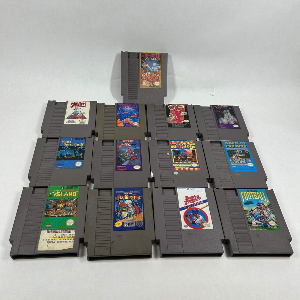 Lot of 13 Nintendo NES Games