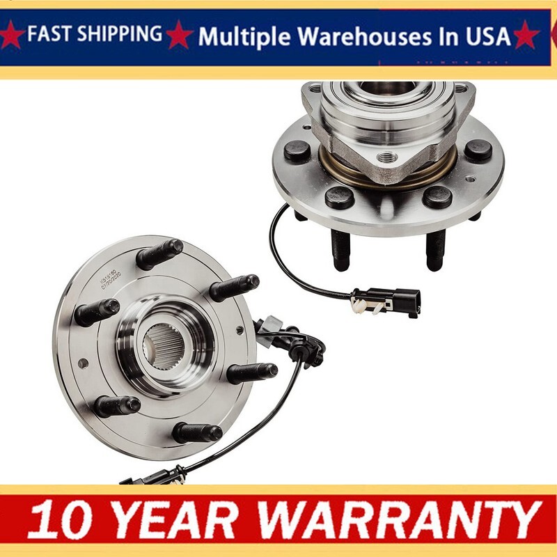 4WD Front Wheel Bearing Hub Assembly for Chevy Silverado 1500 GMC Sierra Suburban 515160 ABS