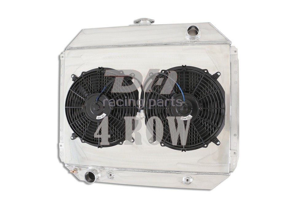 4 Row Radiator Shroud Fan For 66-79 Ford Truck F100 F150 F250 F350 Bronco CC433