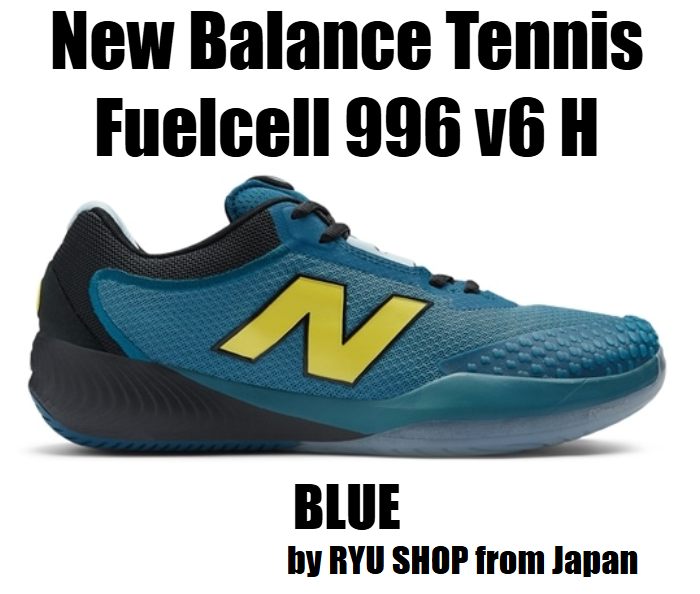 New Balance Men's tennis shoes Fuelcell 996 v6 H U6 MCH996U6 2E BLUE