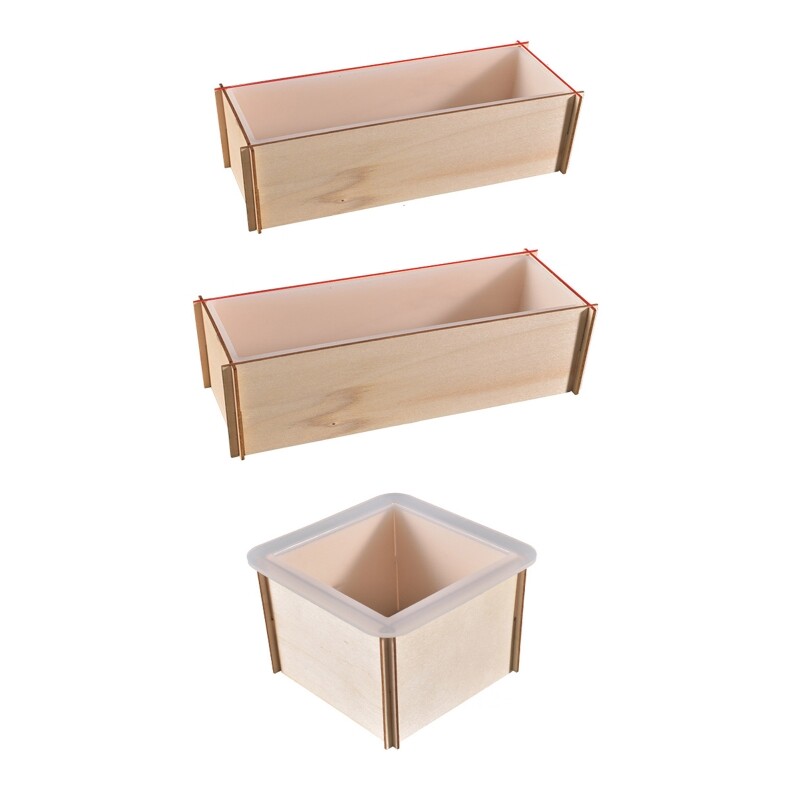 Rectangular Resin Mold for DIY Square Epoxy Paperweight Crafting