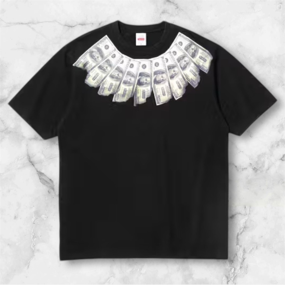 Supreme MM6 Maison Margiela Money S/S T shirt Top Brand New Size L Black SS26