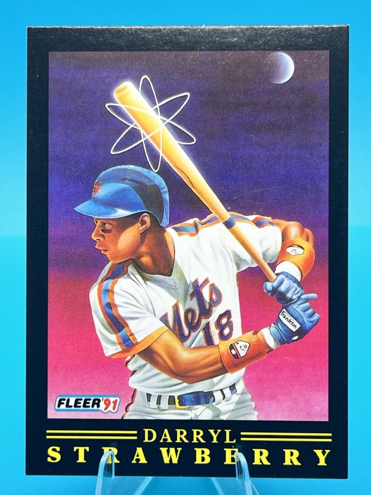 1991 Fleer #12 Darryl Strawberry Pro-Visions