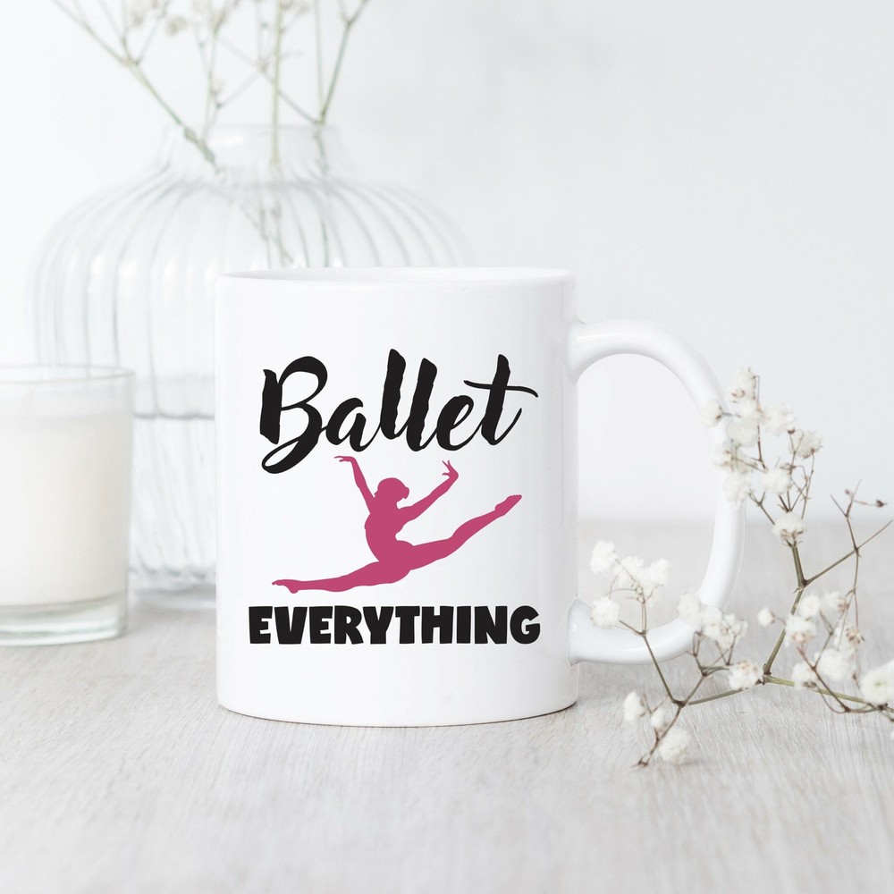 Ballet Dancer Coffee Mug Ballerina Gift for Dance Lovers