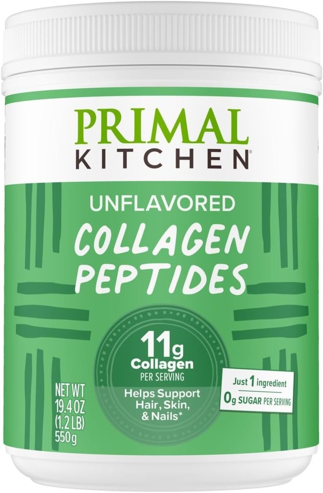 Primal Kitchen Collagen Peptides, Unflavored Powder, 1.2 Pounds