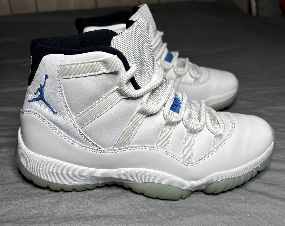 Air Jordan XI 11 Legend Blue 2014 Retro 378037-117 Sz 9