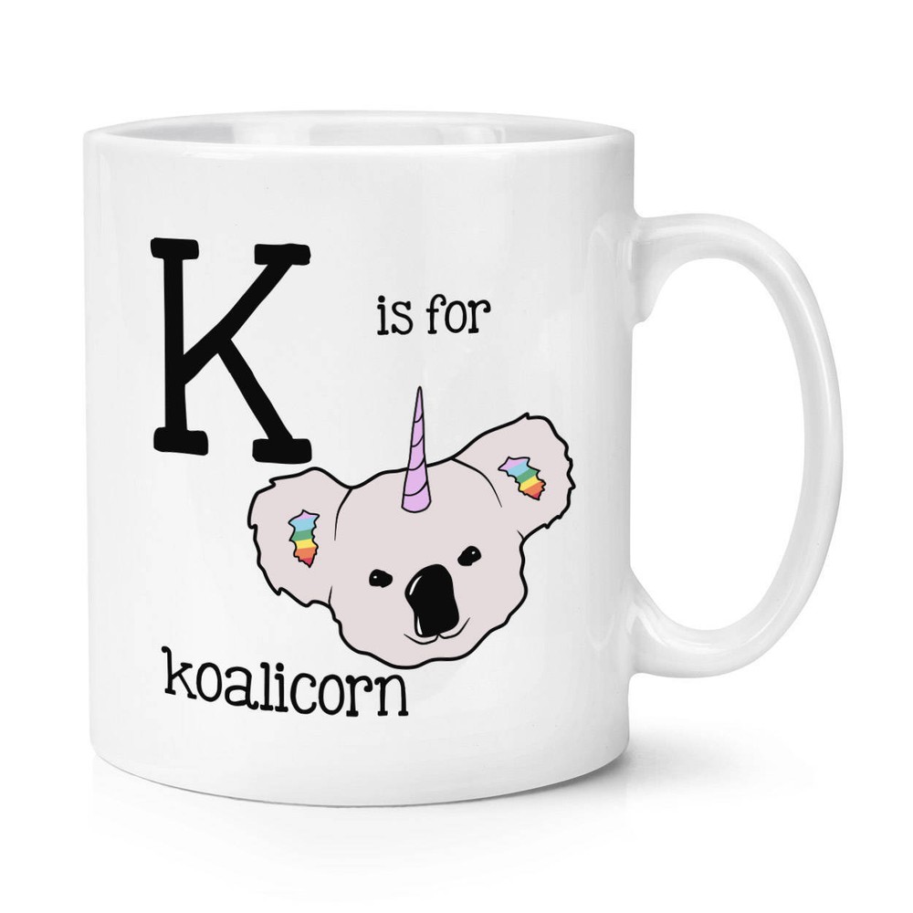 Letter K Is For Koalicorn Mug Cup Coffee Cup Coffee Mug Funny Coffee Mug