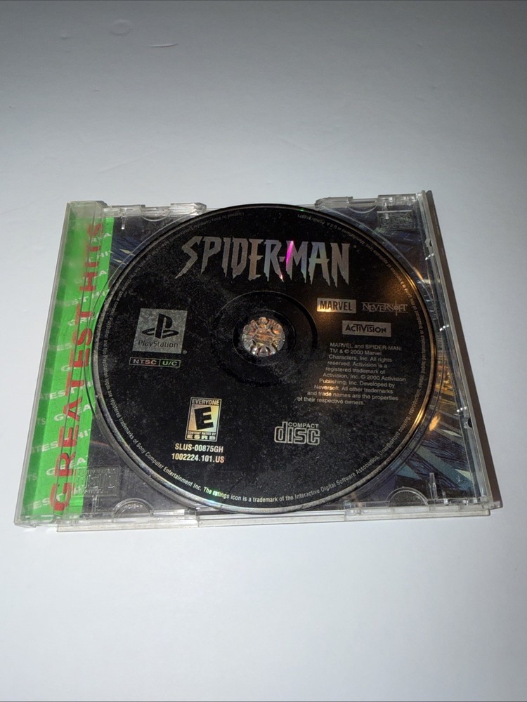 Spider-Man (Sony PlayStation 1, 2000)