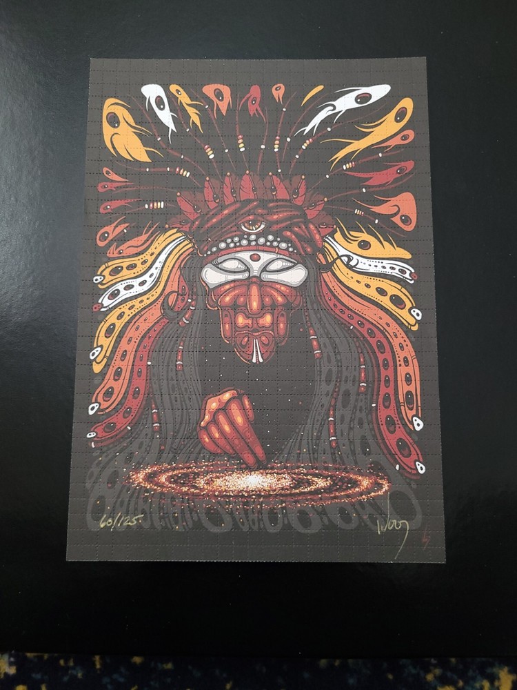 Universal Shaman Signed And Numbered By Jeff Wood Blotter Art Print
