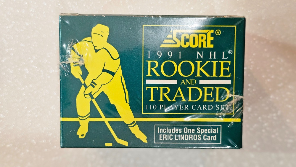 1991 NHL Rookie and Traded Set (sealed) Lindros
