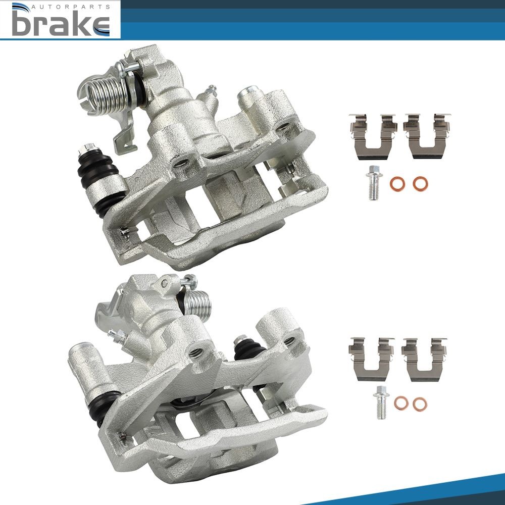 2Pcs Rear Disc Brake Calipers w/Bracket For 2000 - 2005 Buick LeSabre