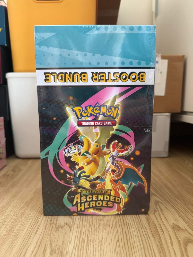 Pokemon ME 2.5 Ascended Heroes Sealed Booster Bundle Display