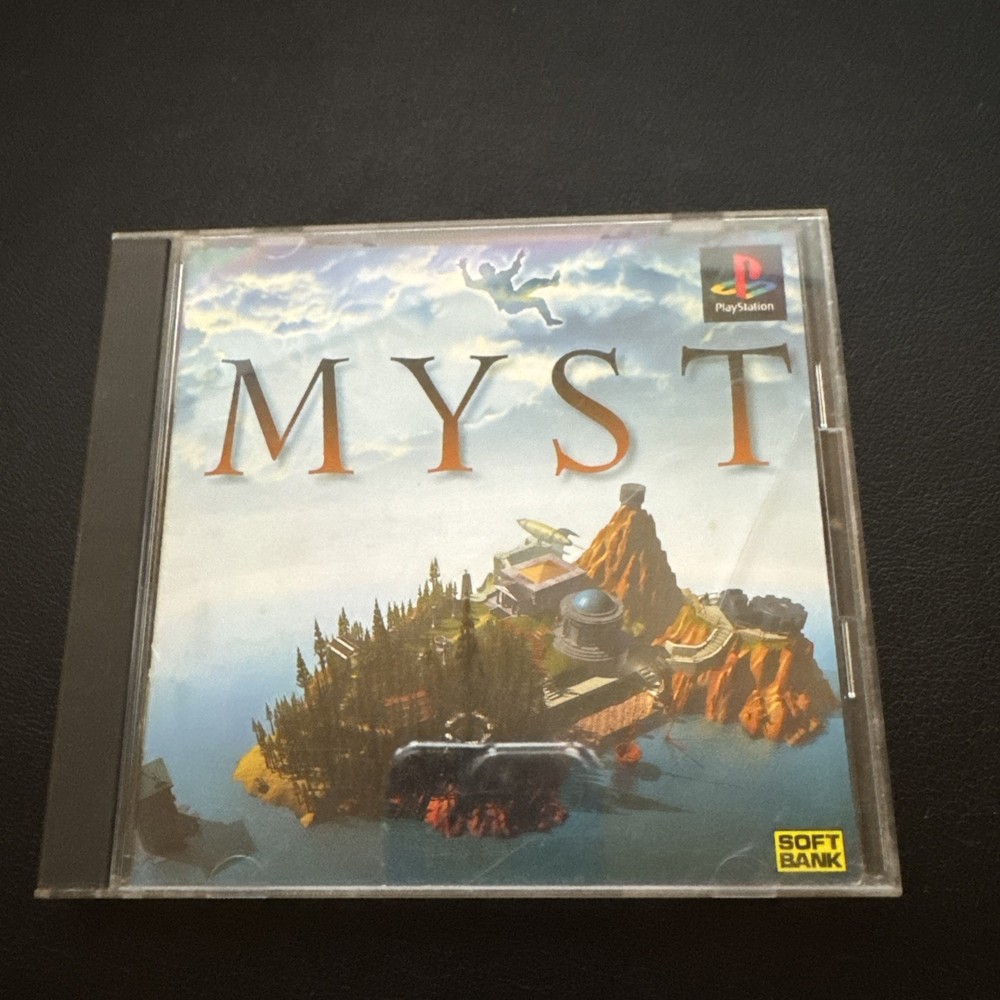 Myst the Best W/ Spine Reg Card CIB PS1 PS 1 PlayStation Japan Import US Seller