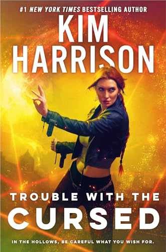 Trouble with the Cursed (Hollows) - Hardcover, by Harrison Kim - Very Good b