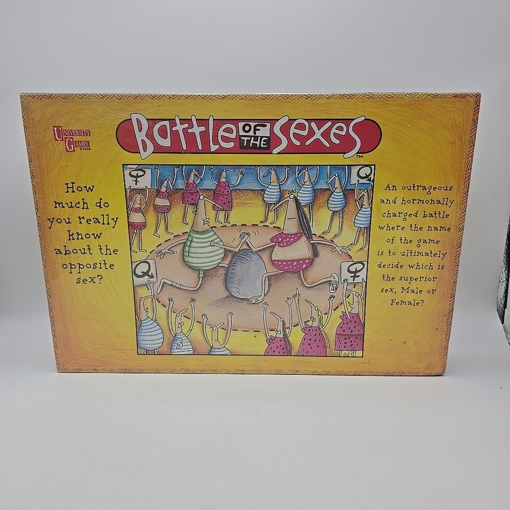 Battle of the Sexes Board Game 1997 - NEW Factory Sealed In Box Party Game