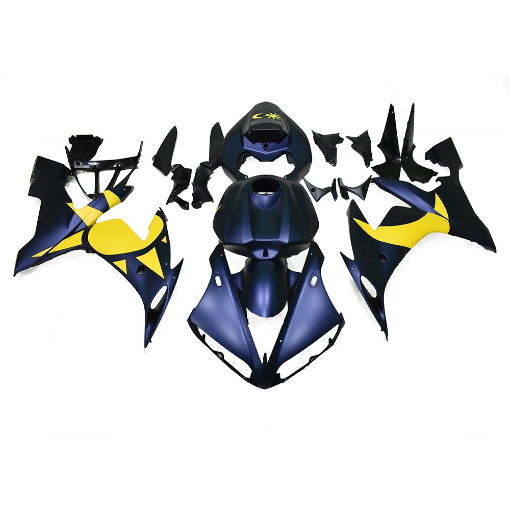 Yellow Black ABS Fairings For Yamaha YZF1000 R1 2004 2005 2006 YZF R1 Bodywork